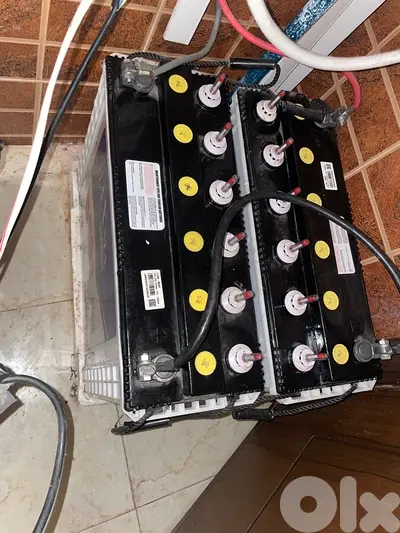 battery maxma 12v 220AH nos 3omron cha8len tamem