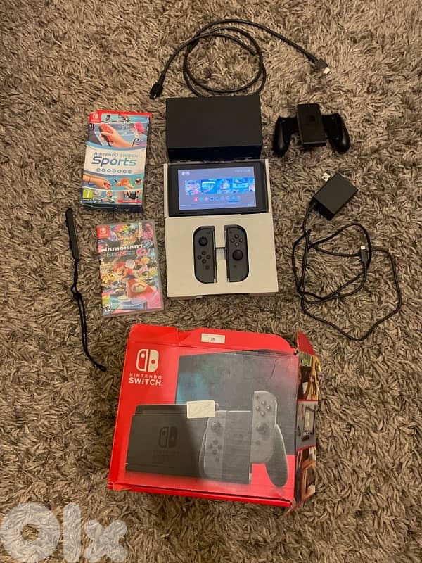 Grey Nintendo Switch For Sale 1
