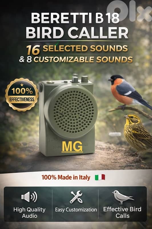 Beretti bird callers 1