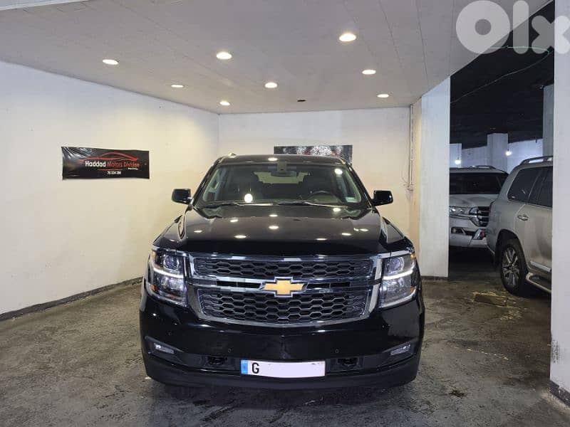 2017 Chevrolet Tahoe LS Black/Black 80000Km Only Company Source 1Owner 0