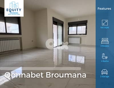 165 SQM Apartment For Sale In Qonnabet Broumana شقة للبيع #RH33854
