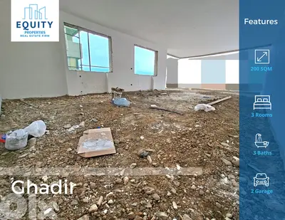 200 SQM Apartment For Sale In Ghadir شقة للبيع #HS341183