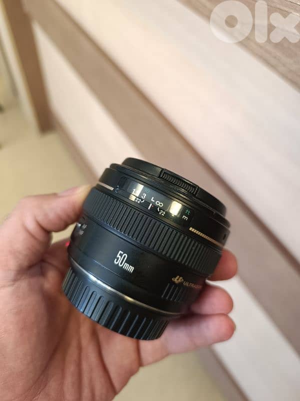 lens Canon 50mm f 1.4 0