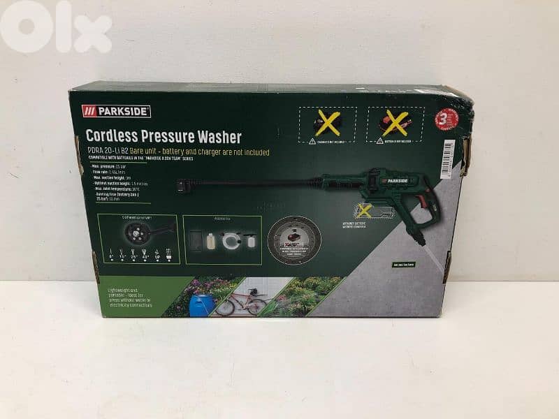 Parkside Pressure Washer 0