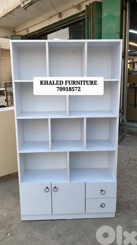 New closet bookshelves white colour High Quality 0