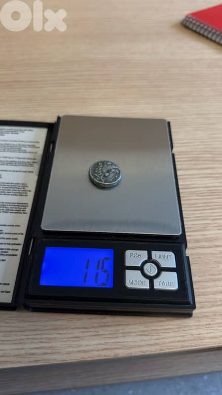 Ancient Greek Silver Coin – 23.7mm / 11.5g 1