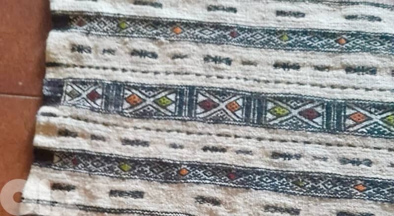 Kilim throw carpet 216×160 cm 0