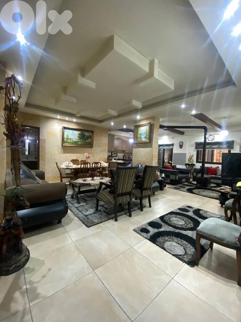 Decorated apartment for sale in Aley Kettaneh 200 Sqm 0