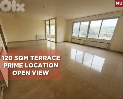 Terrace, garden, prime area, view,Hazmiyeh, Baabda/حازميه REF#MU136163