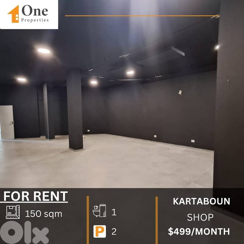 SHOP FOR RENT IN KARTABOUN JBEIL 0