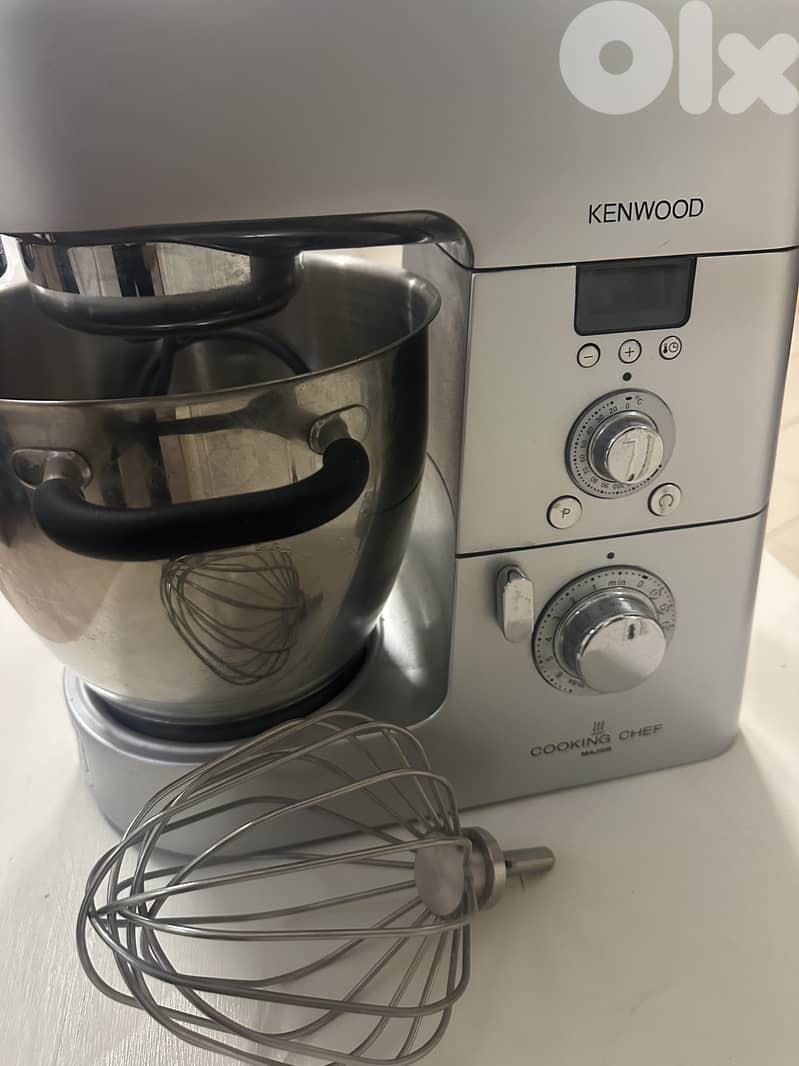 Kenwood Cooking Chef Major KM070 – Premium Induction Cooking Mixer 0