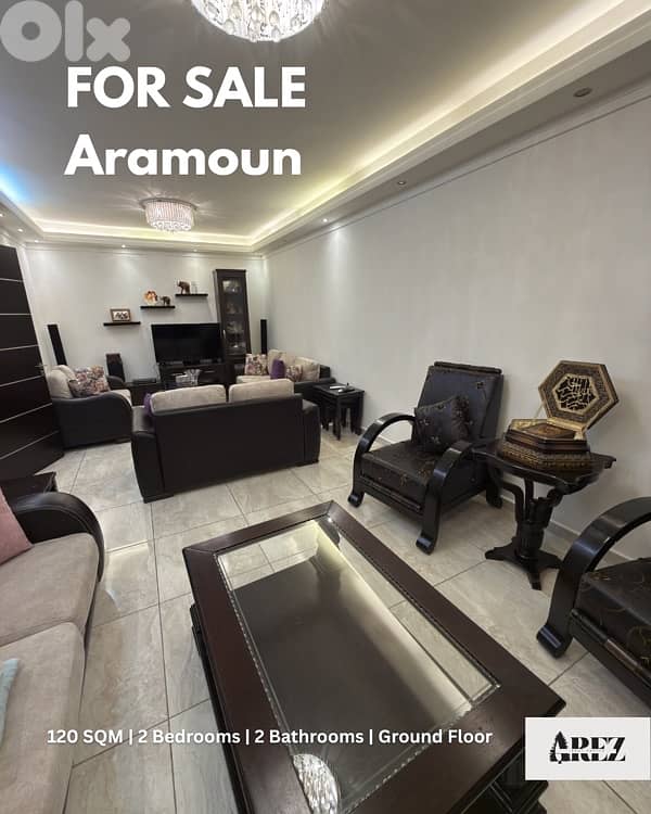 Ground Floor Apartment in Aramoun 0
