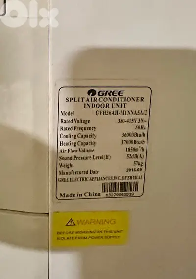 used AC for sale 36000 BTU