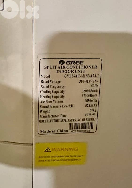 used AC for sale 36000 BTU 0
