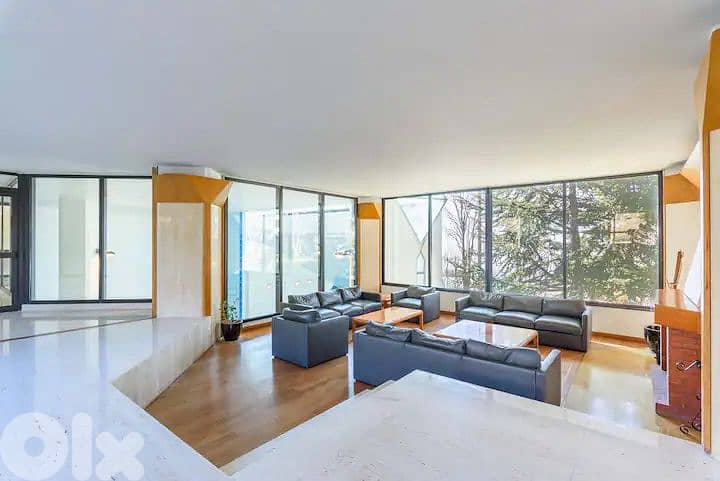 L17712 Furnished Renovated High-End Chalet For Rent In Faqra 13