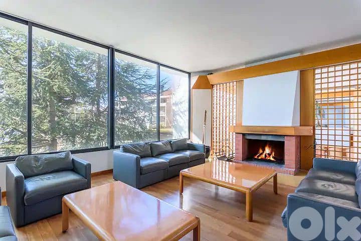 L17712 Furnished Renovated High-End Chalet For Rent In Faqra 15