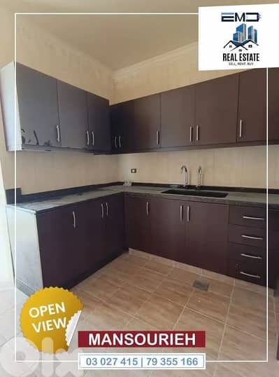 Open View Apartment for Rent in MANSOURIEH