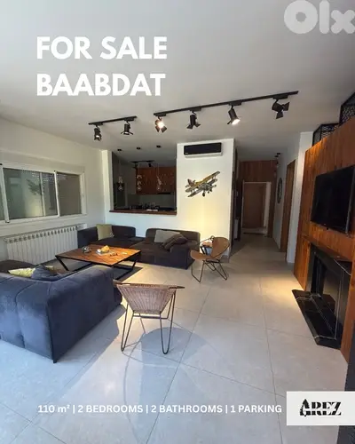 Apartment with Garden for Sale in Baabdet Apartment with Garden for Sale in Baabdet
