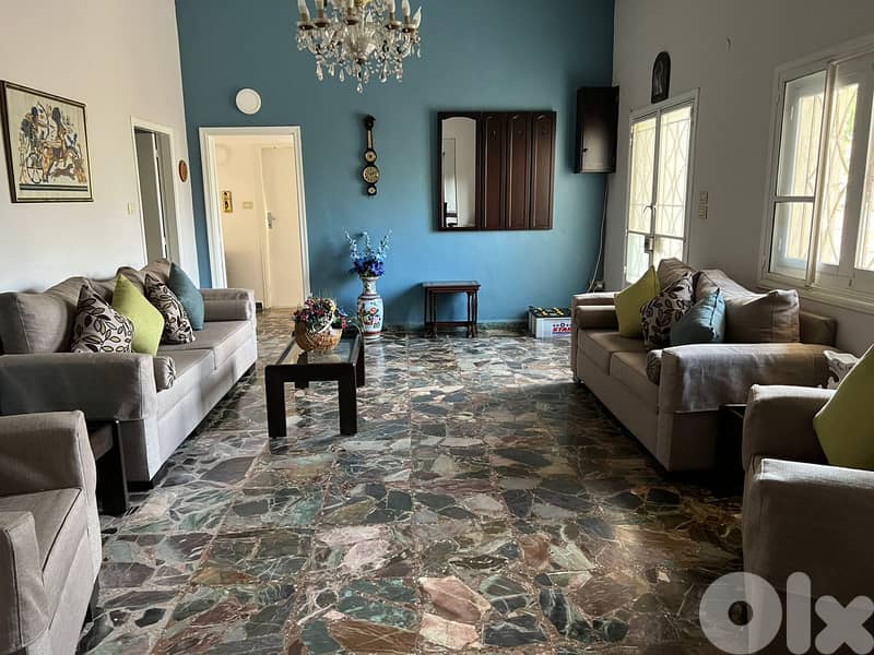 L09616 Furnished House with Terrace for Rent in Achkout 2