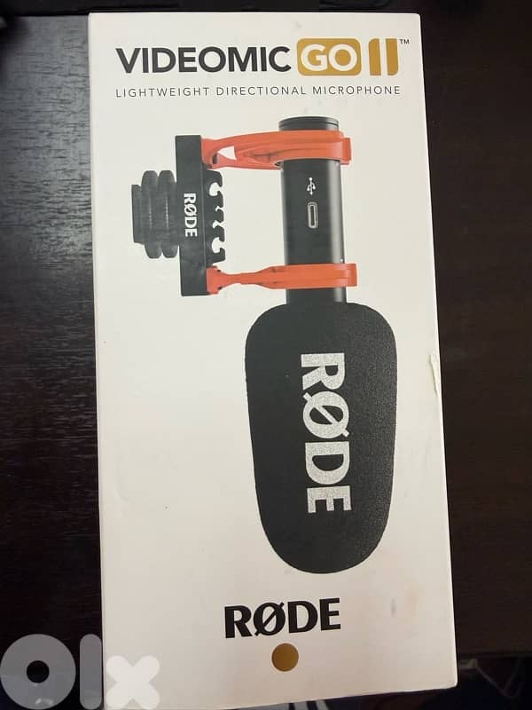 Rode VideoMic GO II Lightweight Directional Microphone 2