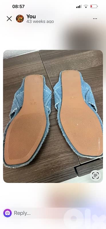 zara shoes denim size 36 0