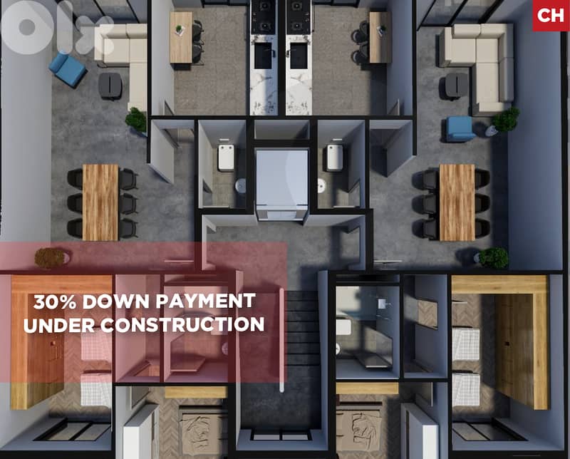 Cosy ,under construction,Zouk Mosbeh, Keserouan/زوق مصبح REF#CH136185 0