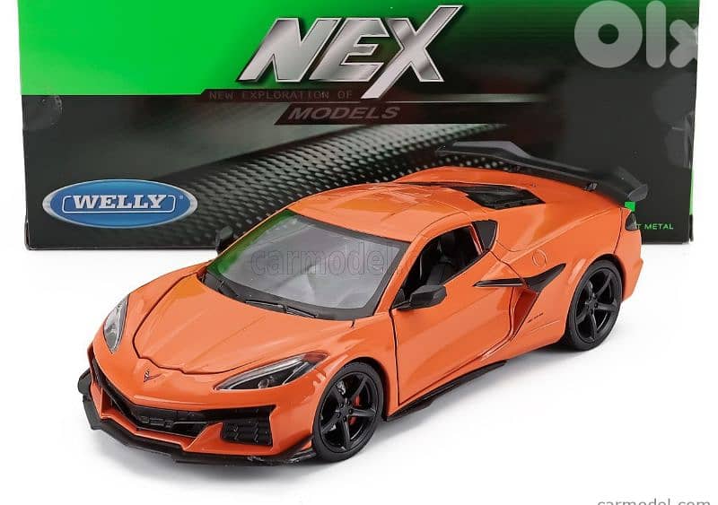 Corvette Z06 (2023) diecast car model 1;24 0