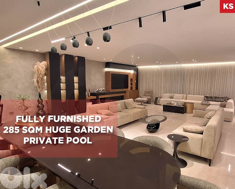 Ultra-Luxury Apartment in Yarze, Private Pool & Garden REF#KS129416 0