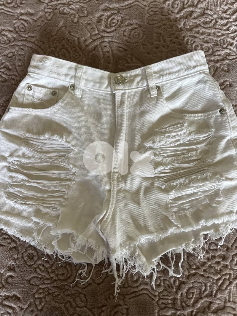 Pull and bear jean shorts 1