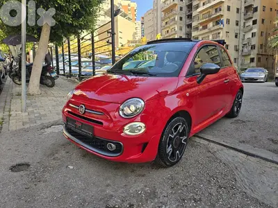 Fiat 500 Cabriolet 2018 Gharghour Full service at gharghour