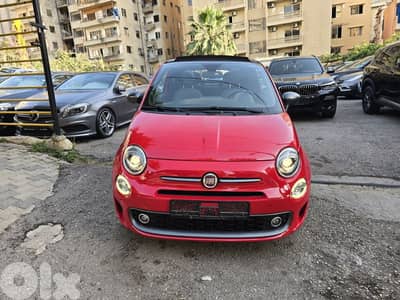 Fiat 500 Cabriolet 2018 Gharghour Full service at gharghour