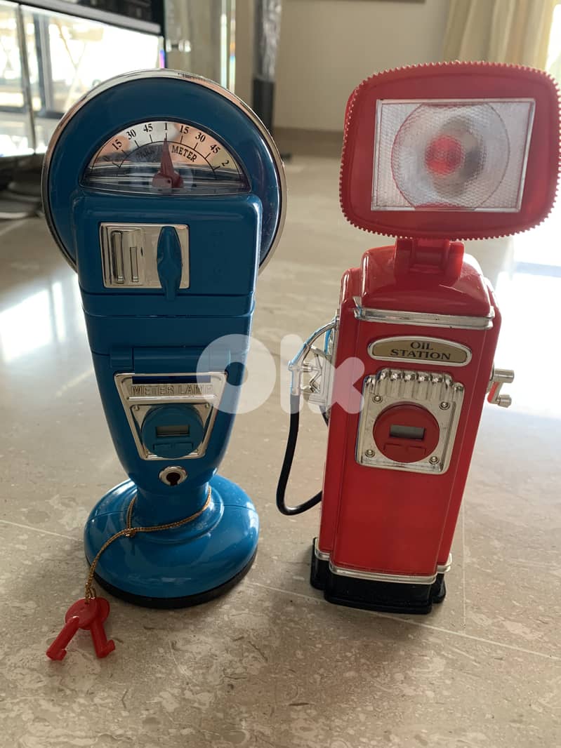 Lamps Petrol Pumps and Digital clocks 0