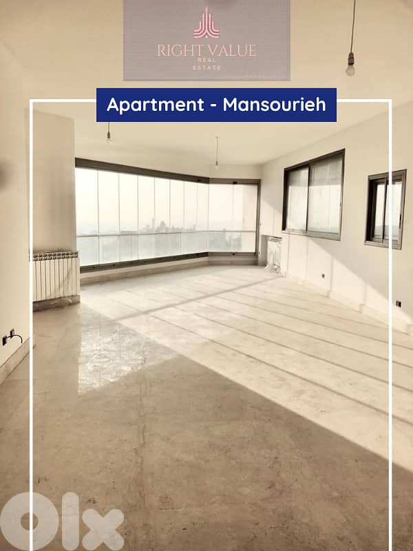 APARTMENT FOR SALE IN MANSOURIEH 0