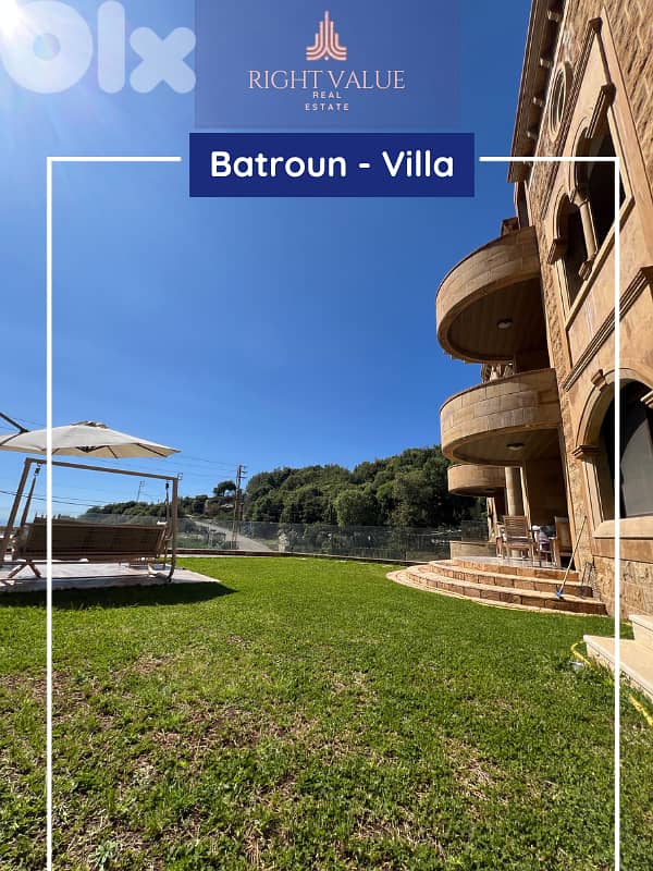 VILLA FOR SALE IN BATROUN 0