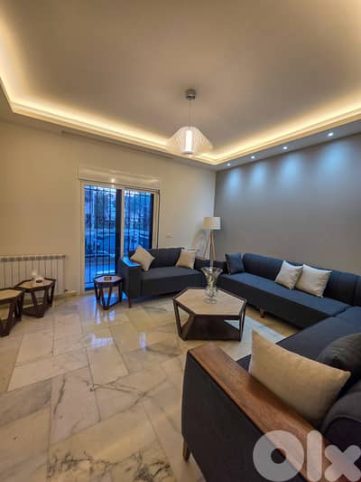 165 SQM Furnished Apartment in Beit El Kikko with Terrace/ Garden