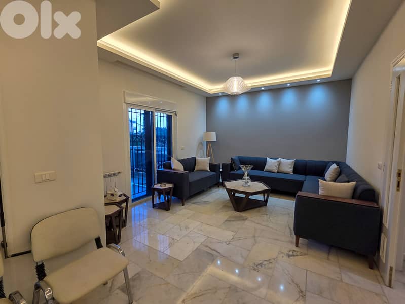 165 SQM Furnished Apartment in Beit El Kikko with Terrace/ Garden 0