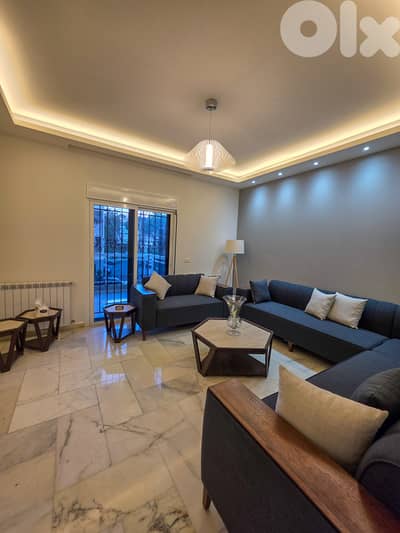 165 SQM Furnished Apartment in Beit El Kikko with Terrace/ Garden