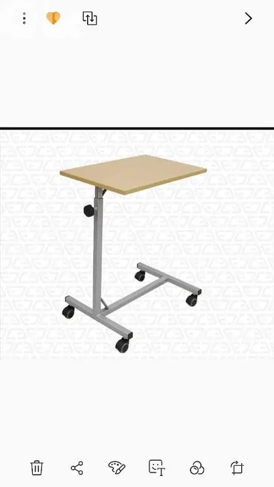 overbed table