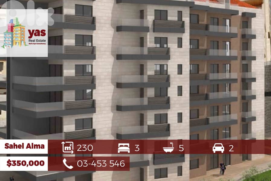 Sahel Alma 230m2 or 280m2 | Under Construction | Pymt Facilities|RA/iv 0