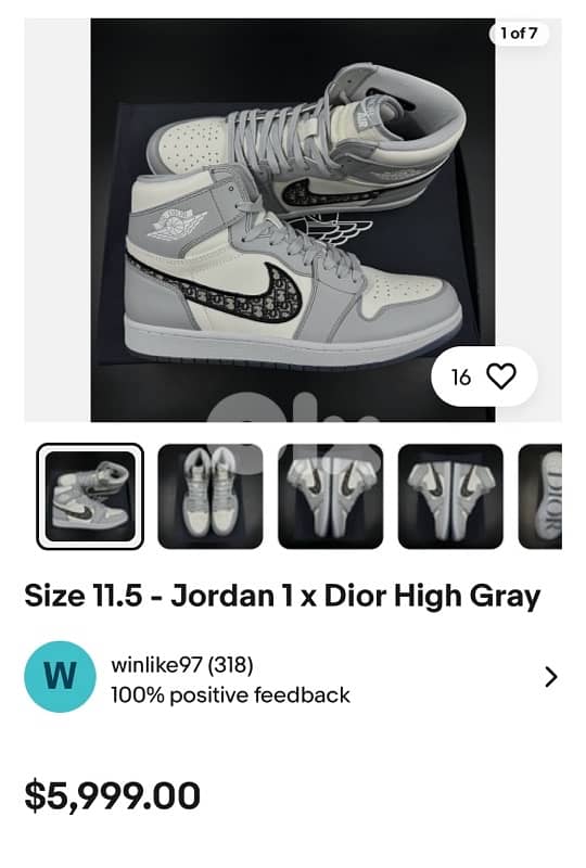 Dior x Air Jordan 1 High OG 6
