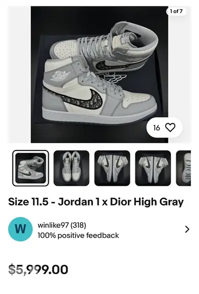 Dior x Air Jordan 1 High OG