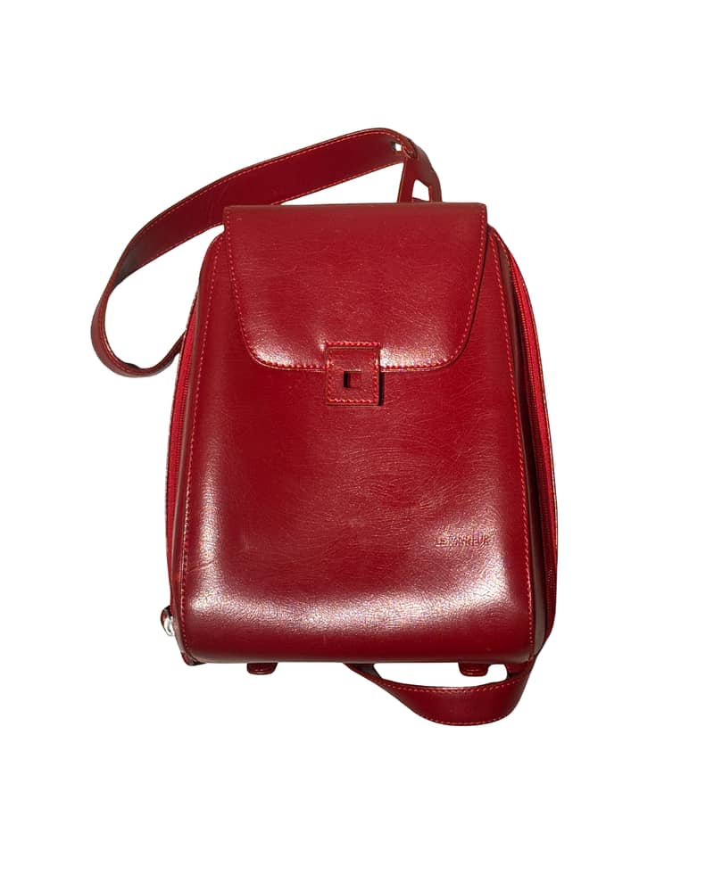 Le Tanneur 1898 Leather Backpack 0