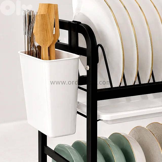 2-Tier Compact Dish Drying Rack 3