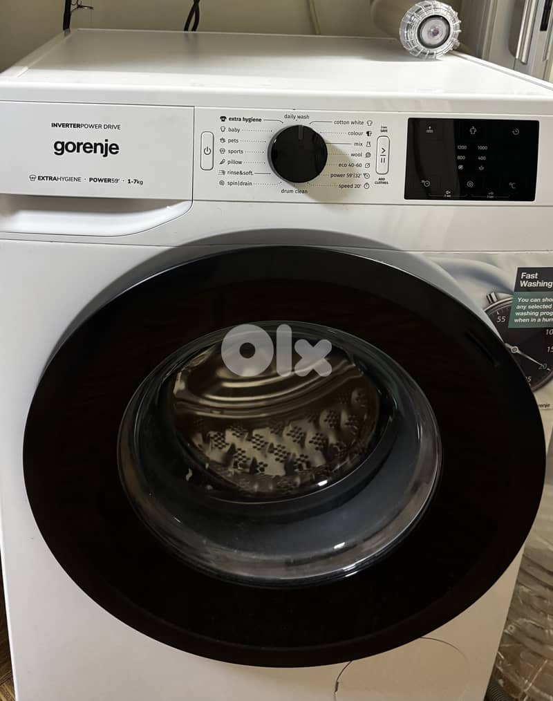 gorenje wahsing machine 7kg inverter 0