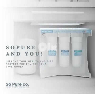 water filter system. UV RO. So pur. Made in usa,barely usedفيلتر مياه