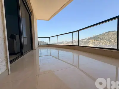 Prime Location New Apartment in Zakrit, Metn with Mountain View.