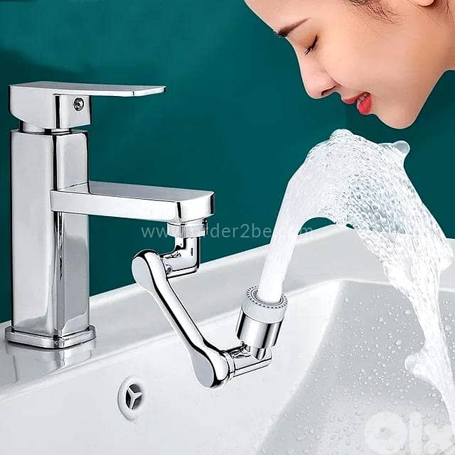 1080° Rotating Faucet Extender with Splash Filter 0