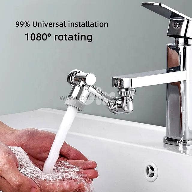 1080° Rotating Faucet Extender with Splash Filter 4
