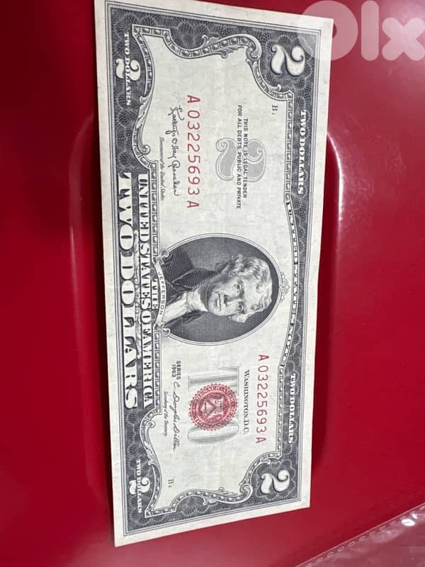 2$ - 1963 excellent condition 0