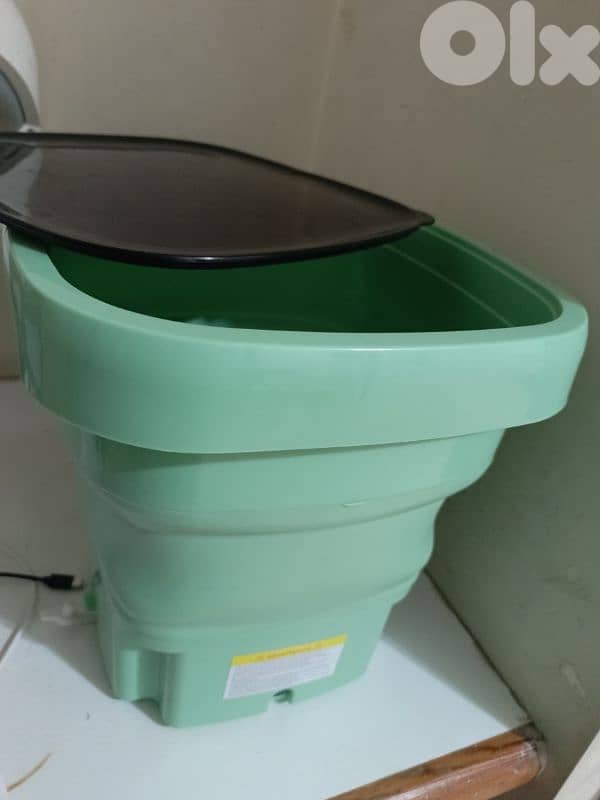 PTC wall mounted heater + mini folding washing machine 3